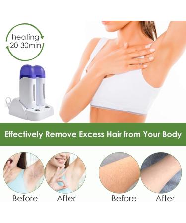 Aibyks Hair Removal Wax Heater - Professional Double Waxing Heaters for Effortless Hair Removal | Enhance Your Beauty Routine - Buy Online on GoSupps.com