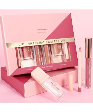 Gloss de maquillage - Kit de maquillage pour les l vres - Kit de rouge l vres de beaut pour filles - Pour les jours les voyages le travail les adolescents les rendez-vous les - Buy Online on GoSupps.com