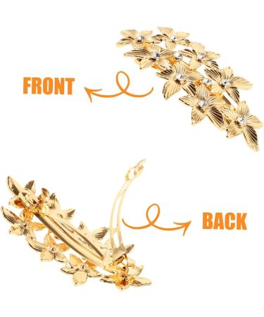 Holibanna Leaf Hairpin Hairclip Hair Roller Clips Hair Accessories Hair Claw Clips Barrette Hair Clips Bride Hair Clip Hair Toppers Spring Hair Clip Hair Styling Accessories Zinc Alloy - Buy Online on GoSupps.com