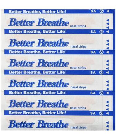 100 Count Nasal Strips Breath Easy Anti Snoring (66mm*19mm) (100)
