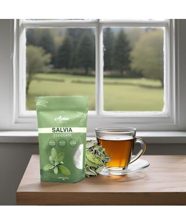 Armu Sauge S ch e Concass e 40g R colt e la Main S chage Doux Usage Alimentaire et aussi pour Tisane Th Infusion - Buy Online on GoSupps.com