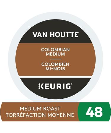 Van Houtte Colombian Medium Roast K-Cup Coffee Pods 48 Count For Keurig Coffee Makers Colombian Medium 1 Count ( Pack of 48 ) - Buy Online on GoSupps.com