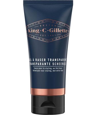 King C. Gillette Men's Transparent Shaving Gel 150ml - Buy Online on GoSupps.com