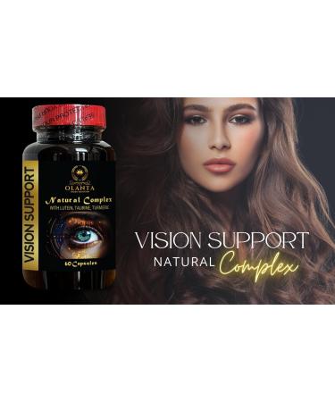 OLANTA TRADE SOLUTION Eye Support Supplements - Vision Support Complex - Taurine Vitamin Antioxidant Protection and Eye Wellness Eye Vitamins with antioxidants - 1 Bottle 60 Capsules - Buy Online on GoSupps.com