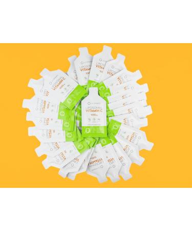 Bioavailable Liposomal Vitamin C 1000mg - 30 Sachets, All Natural & Soy-Free - Immune System & Energy Support - Buy Online on GoSupps.com