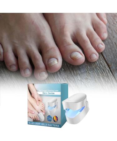 Nail Blue Light Device | Nail Cleaning Lamp Erase Toenail Discoloration Solution Damaged Discolored Nails Device Long Lasting Nail Care for Fingernails - Buy Online on GoSupps.com