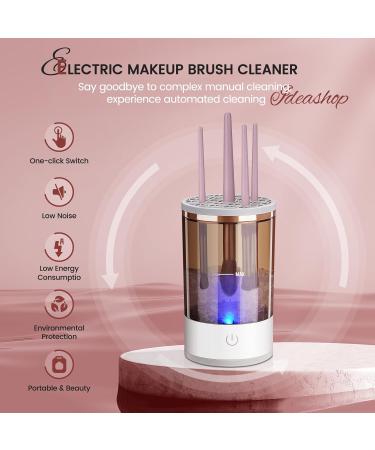 Buy Ideashop Electric Makeup Brush Cleaner - Automatic Spinning Device for All Makeup Brushes | Deep Clean & Gentle Care | Perfect Gift for Women - Buy Online on GoSupps.com