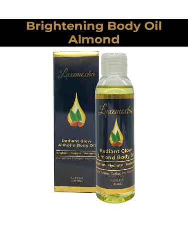 Skin Brightening Body Oil with Collagen & Glutathione | Even Skin Tone Reduce Fine Lines 125ml | International Shipping - Buy Online on GoSupps.com