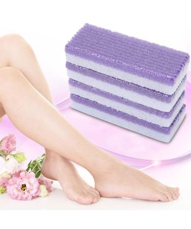 4-Piece Foot Cleaning Set | Lava Stone Pedicure & Pumice Scrub for Dead Skin Removal | Nail Care Tool for Soft Feet - Buy Online on GoSupps.com