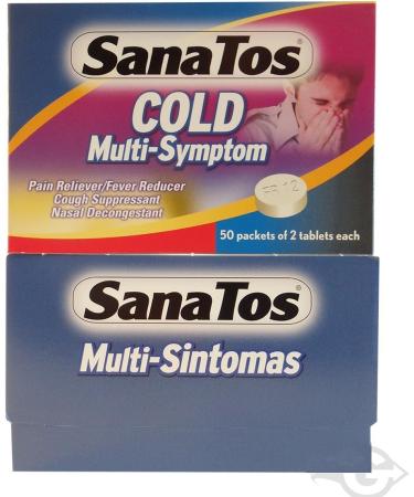 Sanatos Night & Day Display 50 Tabs - Antigripal (Pack of 1) - Buy Online on GoSupps.com