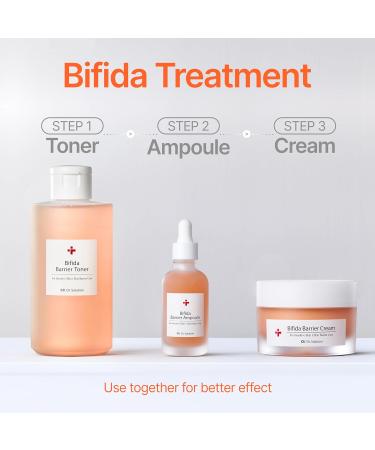 CU Dr. Solution Bifida Barrier Toner Ampoule and Cream Korean Skincare Set - Buy Online on GoSupps.com