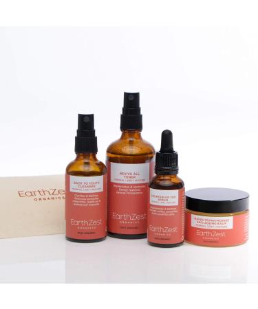 Gentle Anti-Ageing Facial Toner for Men & Women with Dry Sensitive Mature Skin. Cleanses Tones Protects Soothes Hydrates & Rebalances -100% Organic Natural & Certified Vegan. NO Synthetics - Buy Online on GoSupps.com