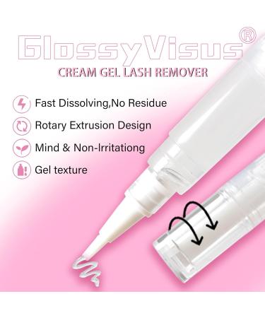 Gel Remover for Lash Extensions - Low Irritation Glue Removal Pen for Sensitive Skin - 1 PC - Buy Online on GoSupps.com