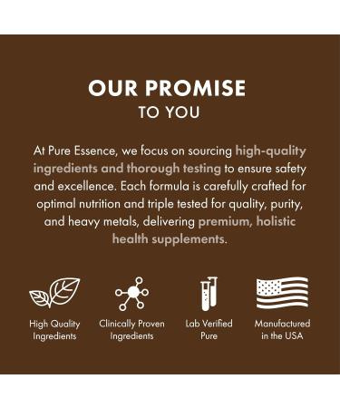 PURE ESSENCE LABS MyPure Lion's Mane 8X - Max Strength Brain Support with 100% Fruiting Body Organic Lion's Mane for Ultimate Cognitive Performance, Focus, and Mental Clarity, 30 Capsules - Buy Online on GoSupps.com