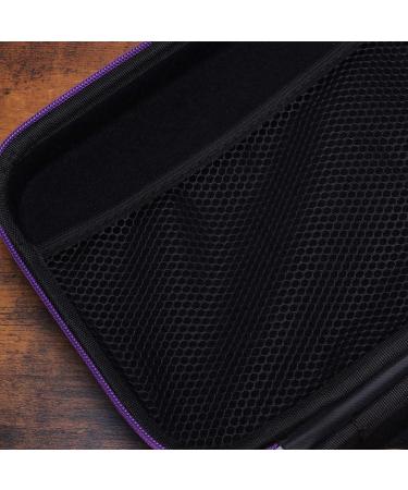 Milist 15ml EVA Essential Oils Storage Bag - Travel Bottle Holder - Violet Purple - Buy Online on GoSupps.com