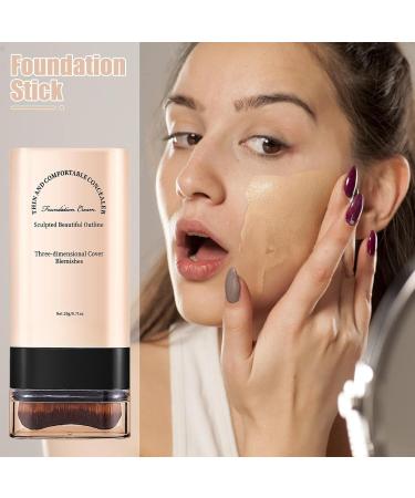  G n rique Natural Foundation Stick Hydrating Face Stick Light Finish Foundation Smooth Texture Long Lasting Coverage Perfect for Chinese New Year Valentines Day 20g - Buy Online on GoSupps.com
