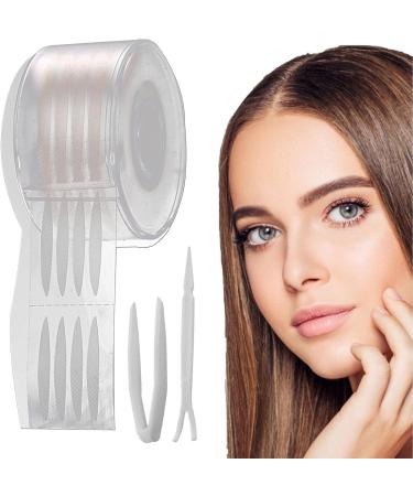 Droopy Eyelid Lifter | Double Eyelid Tape Invisible - Natural Invisible Eyelid Texture Bionic Fiber Design Strong Stickiness for Makeup Dancing Reticulated Olive - Buy Online on GoSupps.com