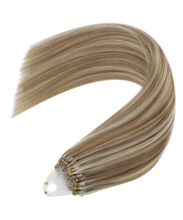 Youngsee Real Hair Microring Extensions - Light Brown 45 cm 50g #p8a/60 - Premium Quality Climbing Hair Extensions - Buy Online on GoSupps.com