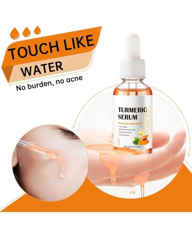 Turmeric Dark Spot Corrector Serum for Acne, Hyperpigmentation, Smooth Skin - 2PCS(60ml) - 1 Fl Oz - Buy Online on GoSupps.com