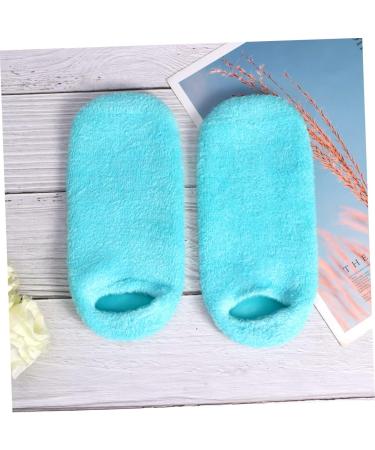 1 Pair Foot Softening Socks Womens Socks Spa Feet Sleeves Anti Socks Women Socks Lotion Socks Cracked Heels Guard Foot Moisturising Socks Spa Moisture Ankle Socks Gel Moisturizing medium - Buy Online on GoSupps.com