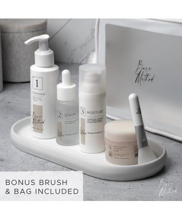 Buy Perfecting 4 Step Skincare Kit - Full Size Cleanser Serum Moisturizer & Facial Mask - Luxury Skincare for Women - Brighten Hydrate Renew & Protect - International Shipping Available - Buy Online on GoSupps.com