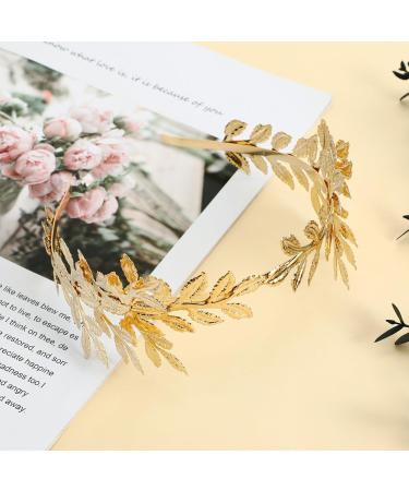 Beaupretty Vintage Golden Laurel Wreath Headband - Roman Goddess Hair Accessory for Men & Women - Buy Online on GoSupps.com