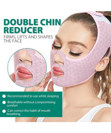 Bamugoo 2 PCS Beauty Face Chin Strap Mask for Women - Enhance Face and Chin Line - Buy Online on GoSupps.com