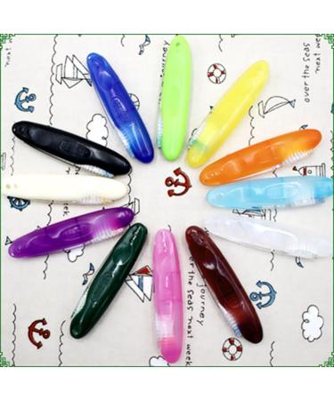 Foldable Soft Hair Toothbrush - Portable Travel & Camping Essential for Adults - Buy Online on GoSupps.com