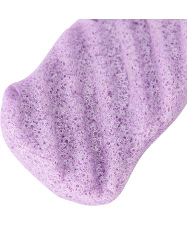 Konjac Sponge Baby Sponge for Bathing Body Sponges for Shower Long Wave Type Big Size Body Konjac Wash Face Flutter Facial Body Care Sponges Dry (Long Waves Purple (Dry)) - Buy Online on GoSupps.com