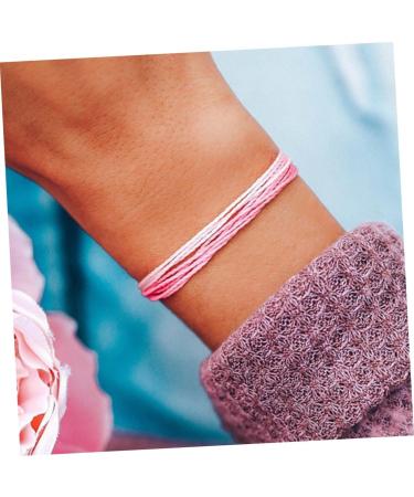 CALLARON 4pcs Friendship Bracelet Handmade Bracelets Bohemian Style Bracelet Waterproof Bracelet Beach Bracelet Wax Line Bracelet Adjustable Hand Strap Wristband Man Unique - Buy Online on GoSupps.com