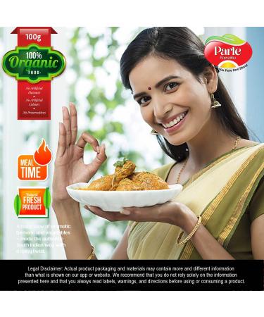 Parle Ropvatika Chicken Masala 100g - Natural Spices, No Added Flavours - Self Standing Zip Lock Pouch - Buy Online on GoSupps.com