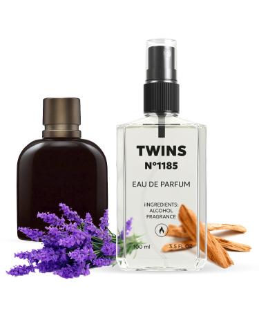 TWINS Impression of Intenso | Perfume for Men Eau de Parfum | No.1185 | 3.4 Fl Oz / 100 ml DG Intenso Impression