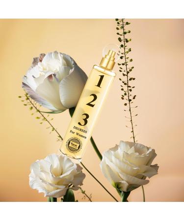Hybrid & Company 123 Degrees For Women Eau De Parfum Natural Spray Vaporisateur 3.4 FL.OZ 123 DEGREES 3.4 Fl Oz (Pack of 1) - Buy Online on GoSupps.com