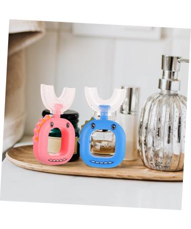 JECOMPRIS U-Shaped Toothbrush for Children | Silicone Manual Baby Toothbrush | Portable Household Toothcare Essentials - Buy Online on GoSupps.com