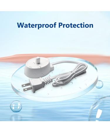 Replacement Charger Base for Braun Oral-B Model 3757 | Travel Power Cord for Electric Toothbrush | Waterproof IPX7 - Buy Online on GoSupps.com
