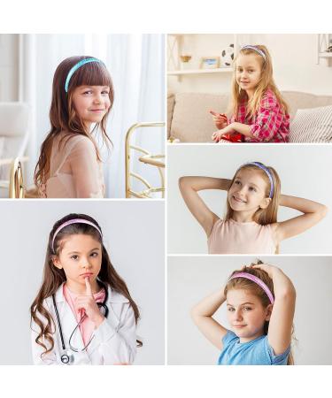 YQC 5 PCS Glitter Headbands for Girls - Cute Sparkly Sequin Head Bands for Kids - Shiny Stars Design - Anti-slip Hair Accessories - Buy Online on GoSupps.com