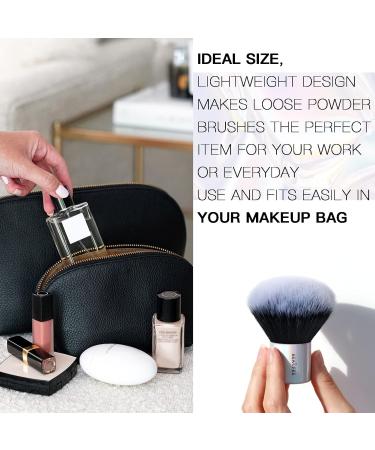 Large Blusher Brush for Powder Foundation & Bronzer - Bright 02 Silver - Buy Online on GoSupps.com