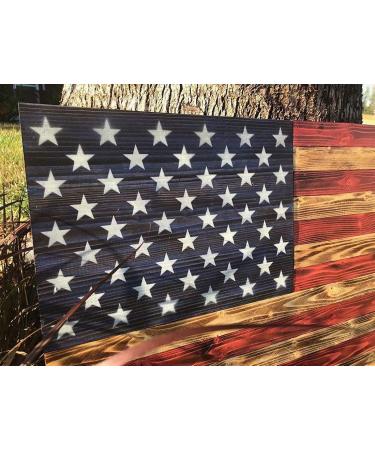 American Flag 50 Star Stencil Template 6 Pack - Reusable for Painting on Wood, Fabric, Paper, Glass - DIY Crafts and Art Projects - Buy Online on GoSupps.com