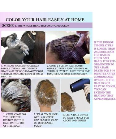 Dyemiss Color Shampoo Dyemiss Hair Coloring Shampoo No Bleaching Hair Nourishing Coloring Hair Dye Dyemiss Hair Dye Diy Fashion Hair Dye for Men and Wome (Color : Honey tea) - Buy Online on GoSupps.com