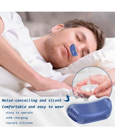 Smart Electric Anti Snoring Stopper - Silicone Device for Better Sleep (White) - Buy Online on GoSupps.com