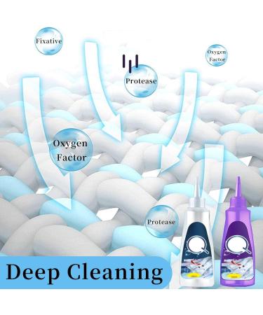 Clothes Stain Remover Laundry Stain Remover Active Enzyme Clothes Stain Remover Active Enzyme Laundry Stain Remover - White Shirt Guardian 2pcs - Buy Online on GoSupps.com