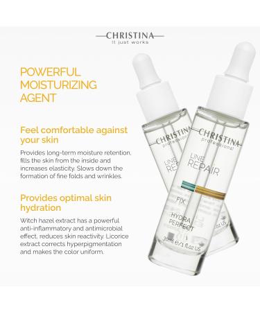 Christina Line Repair - Hydra Perfect Hyaluronic Serum - Intense Moisture & Anti-Aging Elixir 30ml / 1 fl.oz - Buy Online on GoSupps.com