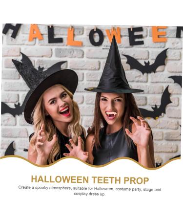 Alasum 12pcs Cosplay Props Fake Fangs Ugly Teeth Fangs Toy Funny Rubber Clothing Items - Buy Online on GoSupps.com