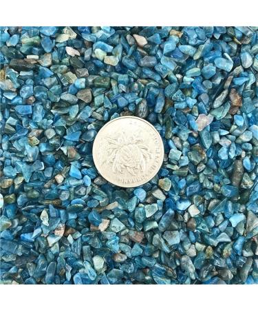50g Natural Small Size Blue Apatite Polished Stones Crystal Gravel Natural Gemstone Specimen Decoration Natural Quartz Crystals Stone Crystal Reiki - Buy Online on GoSupps.com