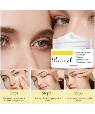 Buy Retinol Cream for Face - Anti-Aging Moisturizer with Hyaluronic Acid | Nourishing Anti-Wrinkle Repair Cream for All Skin Types - 1.05 Oz - Buy Online on GoSupps.com