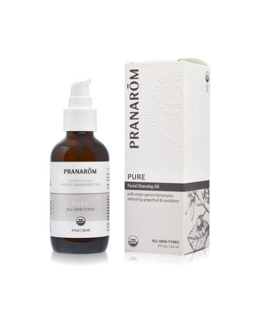 Pranarom - Pure Facial Cleansing Oil (4oz / 120ml) - 100% Pure & Natural Essential Oil Facial Cleanse for Makeup & Impurity Removal Cleanse: Aloe Vera