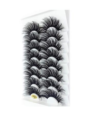 Buy 25mm 4D Mink Fluffy Multilayered Eyelash Extensions for Women - Full Volume Long Nature Wispies - Buy Online on GoSupps.com