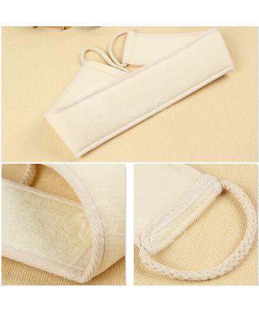 Buy Back Scrubber & Bath Sponge Set | Natural Loofah Sponges for Exfoliating & Massage - International Shipping - Buy Online on GoSupps.com