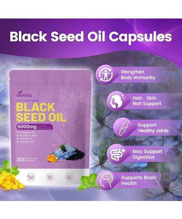 VivoNu Oil of Oregano with Black Seed Oil Capsules Carvacrol Burdock Root TQ & THQ Vitamin E&D3 Non-GMO - Buy Online on GoSupps.com