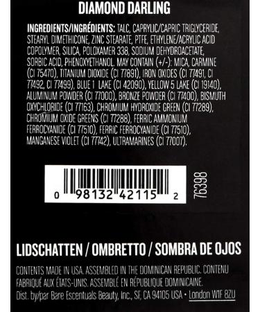 Buxom Eyeshadow Bar Single - Matte & Shimmer Shades - Long Wear Primer Infused - Diamond Darling - Buy Online on GoSupps.com
